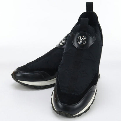中古 ルイヴィトン スニーカー レディース ブランド LOUIS VUITTON ランアウェイ・ライン レザー 1AB3GF ブラック シューズ USDLV100138011