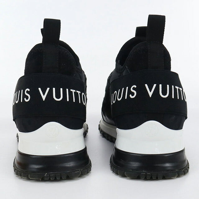 中古 ルイヴィトン スニーカー レディース ブランド LOUIS VUITTON ランアウェイ・ライン レザー 1AB3GF ブラック シューズ USDLV100138011
