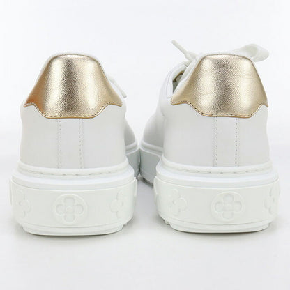 中古 ルイヴィトン スニーカー レディース ブランド LOUIS VUITTON タイムアウト スニーカー ホワイト シューズ USDLV100151011