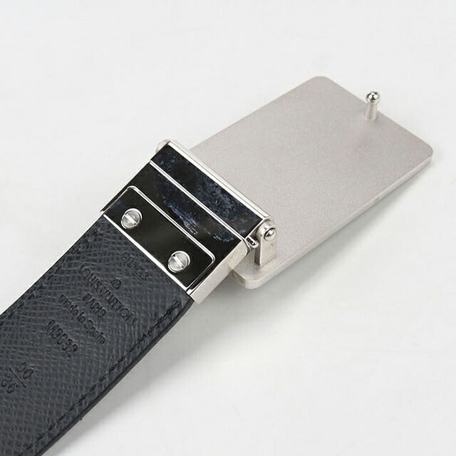 中古 ルイヴィトン ベルト メンズ ブランド LOUIS VUITTON グラフィット サンチュール アヴァントゥール レザー M9632U ブラック 小物 USDLV101967011