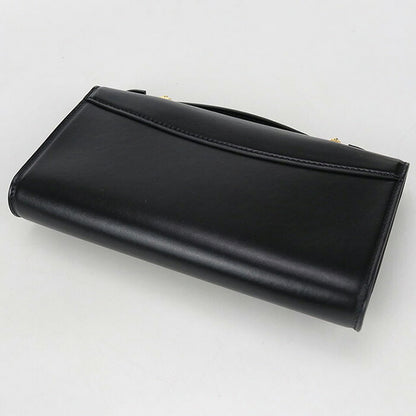 中古 ルイヴィトン ショルダーバッグ レディース ブランド LOUIS VUITTON ウォレット オン チェーン・カプシーヌ 2WAY M12143 ブラック USDLV102969011