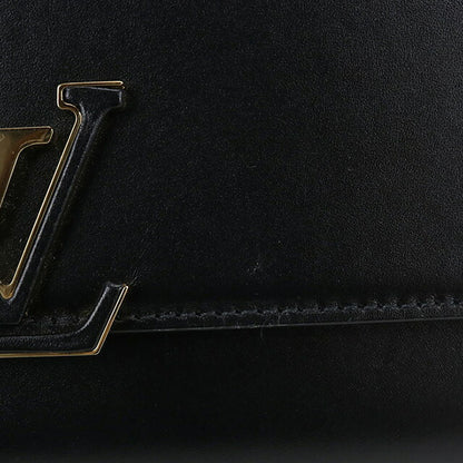 中古 ルイヴィトン ショルダーバッグ レディース ブランド LOUIS VUITTON ウォレット オン チェーン・カプシーヌ 2WAY M12143 ブラック USDLV102969011