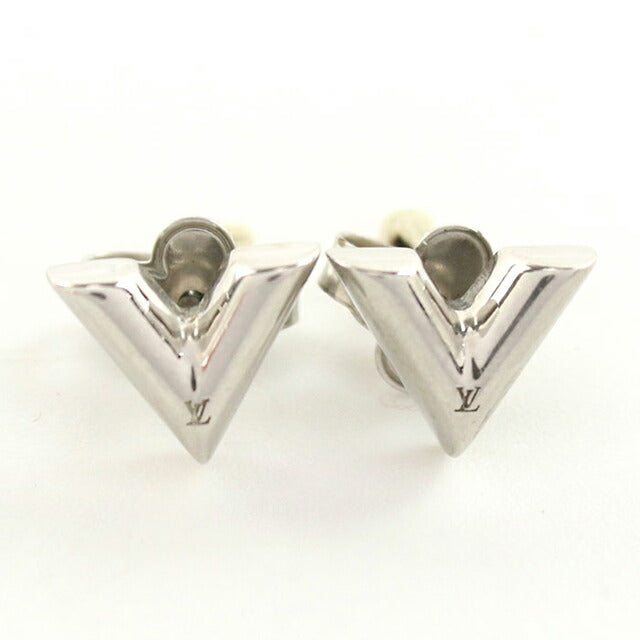 中古 ルイヴィトン ピアス レディース ブランド LOUIS VUITTON ピアス・エセンシャルV M63208 シルバー アクセサリー USDLV103638011
