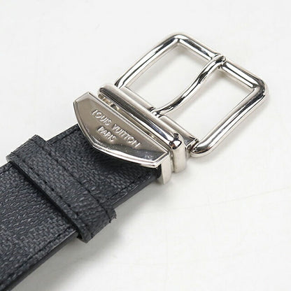 中古 ルイヴィトン ベルト メンズ ブランド LOUIS VUITTON グラフィット サンチュール・シドニー M9708V ブラック USDLV105034011