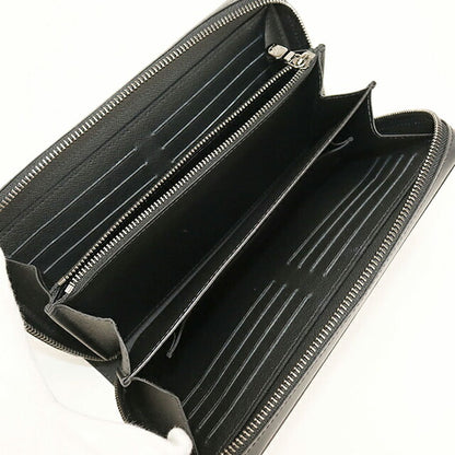 Used Louis Vuitton long wallet round zipper men&