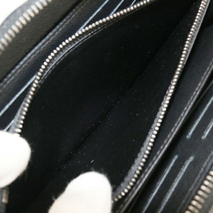Used Louis Vuitton long wallet round zipper men&