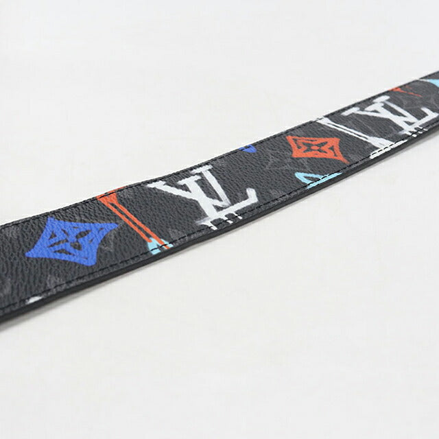 中古 ルイヴィトン ベルト メンズ ブランド LOUIS VUITTON エクリプス リバーシブル M0637S ブラック 小物 USDLV105650011