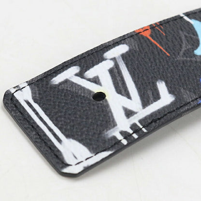 中古 ルイヴィトン ベルト メンズ ブランド LOUIS VUITTON エクリプス リバーシブル M0637S ブラック 小物 USDLV105650011