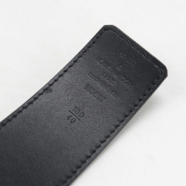 中古 ルイヴィトン ベルト メンズ ブランド LOUIS VUITTON エクリプス リバーシブル M0637S ブラック 小物 USDLV105650011