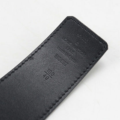 中古 ルイヴィトン ベルト メンズ ブランド LOUIS VUITTON エクリプス リバーシブル M0637S ブラック 小物 USDLV105650011