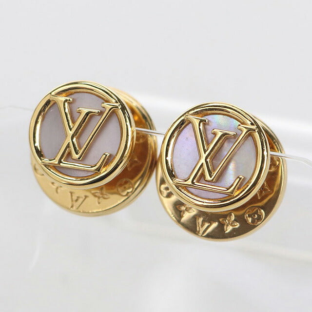 中古 ルイヴィトン ピアス レディース ブランド LOUIS VUITTON ブルックドレイユ M80261 ゴールド アクセサリー USDLV106471011