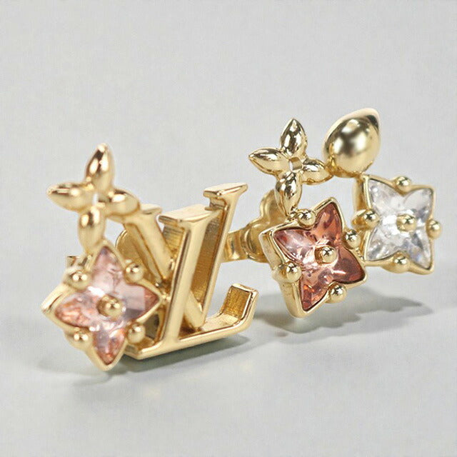 中古 ルイヴィトン ピアス レディース ブランド LOUIS VUITTON ブックル ドレイユ・ピュス ルルグラム Ｍ00786 ゴールド アクセサリー USDLV107156011
