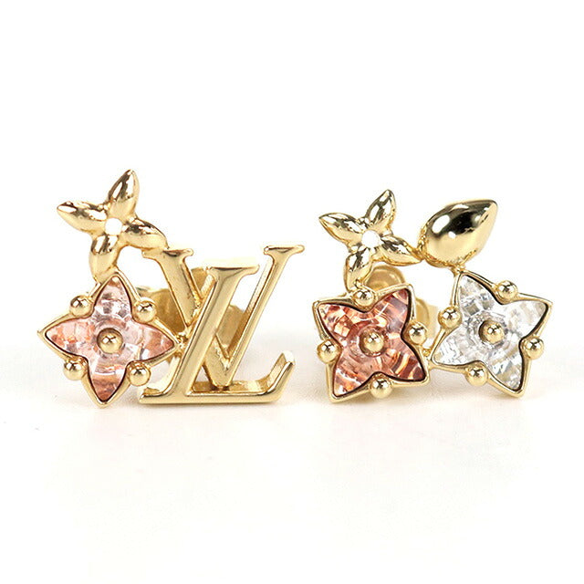 中古 ルイヴィトン ピアス レディース ブランド LOUIS VUITTON ブックル ドレイユ・ピュス ルルグラム Ｍ00786 ゴールド アクセサリー USDLV107156011