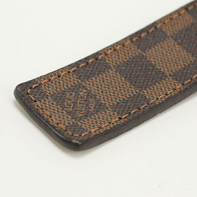 中古 ルイヴィトン ベルト レディース ブランド LOUIS VUITTON ダミエ
