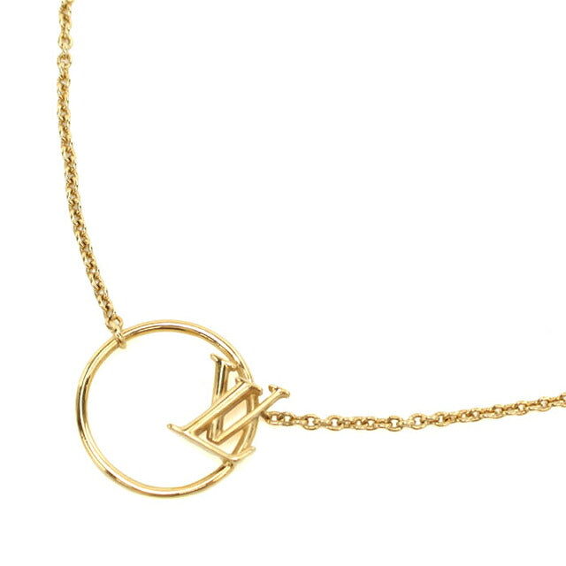 二手路易威登项链 女士品牌 LOUIS VUITTON Collier LV Eclipse M00762 金色配饰 USDLV108597011