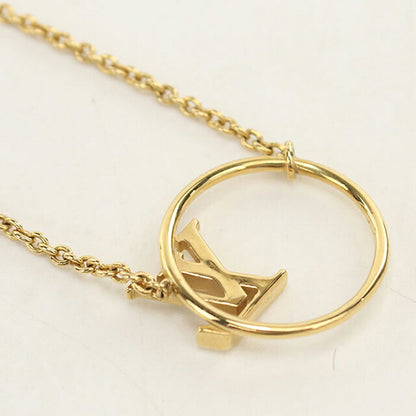 二手路易威登项链 女士品牌 LOUIS VUITTON Collier LV Eclipse M00762 金色配饰 USDLV108597011
