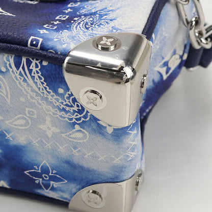 中古 ルイヴィトン 斜め掛け ショルダーバッグ メンズ ブランド LOUIS VUITTON モノグラムバンダナ ミニソフトトランク レザー M20557 USDLV109684011