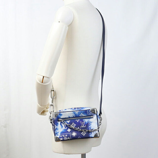 中古 ルイヴィトン 斜め掛け ショルダーバッグ メンズ ブランド LOUIS VUITTON モノグラムバンダナ ミニソフトトランク レザー M20557 USDLV109684011