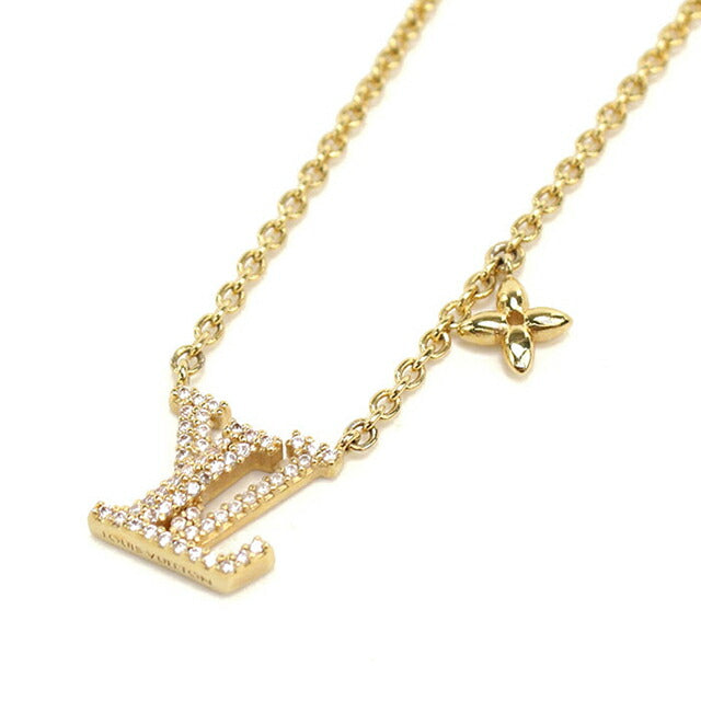 中古 ルイヴィトン ネックレス レディース ブランド LOUIS VUITTON LV アイコニック M00596 ゴールド アクセサリー USDLV113674011