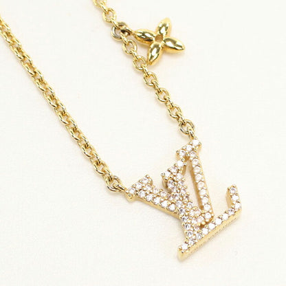 中古 ルイヴィトン ネックレス レディース ブランド LOUIS VUITTON LV アイコニック M00596 ゴールド アクセサリー USDLV113674011