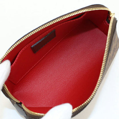 中古 ルイヴィトン ポーチ レディース ブランド LOUIS VUITTON ダミエ ポシェットコスメティックPM N47516 ブラウン USDLV115341011