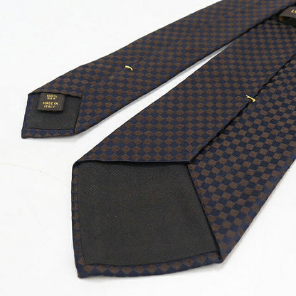中古 ルイヴィトン ネクタイ メンズ ブランド LOUIS VUITTON   ネイビー USDLV118874011