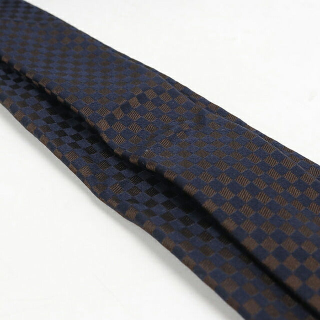 中古 ルイヴィトン ネクタイ メンズ ブランド LOUIS VUITTON   ネイビー USDLV118874011