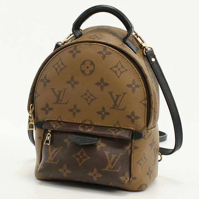 中古 ルイヴィトン リュック レディース ブランド LOUIS VUITTON パームスプリングスミニ M42411 ブラウン バッグ USDLV84935011