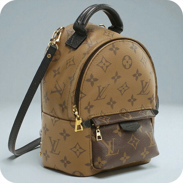 中古 ルイヴィトン リュック レディース ブランド LOUIS VUITTON パームスプリングスミニ M42411 ブラウン バッグ USDLV84935011
