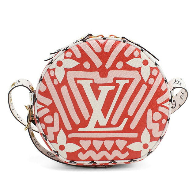 中古 ルイヴィトン 斜め掛け ショルダーバッグ レディース ブランド LOUIS VUITTON LVクラフティ ボワットシャポースープル N45364 レッド USDLV94602011