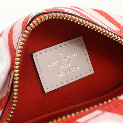 中古 ルイヴィトン 斜め掛け ショルダーバッグ レディース ブランド LOUIS VUITTON LVクラフティ ボワットシャポースープル N45364 レッド USDLV94602011