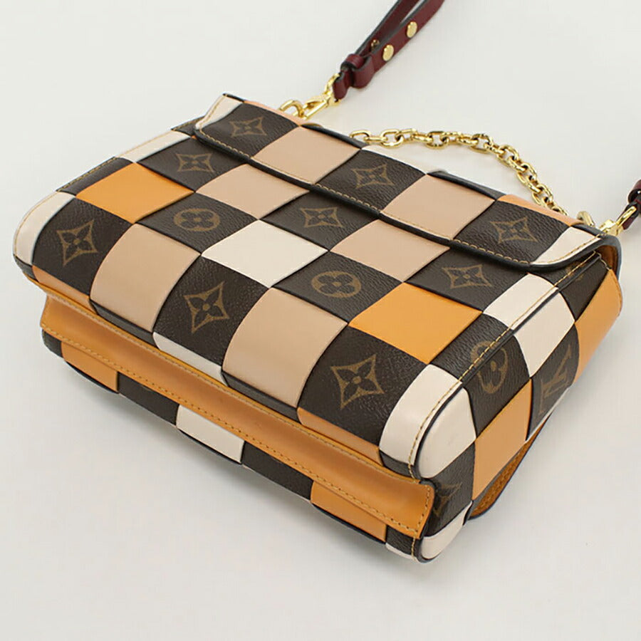 中古 ルイヴィトン ショルダーバッグ レディース ブランド LOUIS VUITTON モノグラム ツイストMM レザー M55426 マルチカラー バッグ USDLV94907011