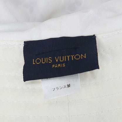 中古 ルイヴィトン ハット ユニセックス ブランド LOUIS VUITTON モノグラム ボブラブリーグラム バケットハット M76719 ホワイト 帽子 USDLV95745011