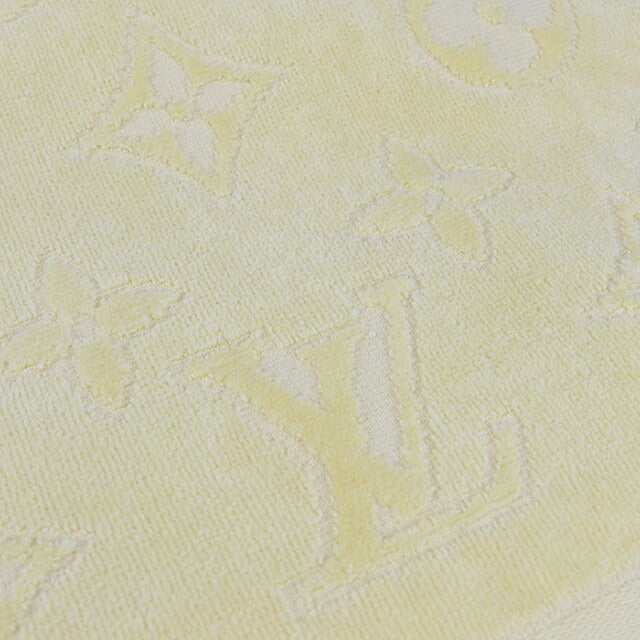 中古 ルイヴィトン タオル ユニセックス ブランド LOUIS VUITTON LV ヴァケーション ビーチタオル M78458 イエロー 小物 USDLV95757011