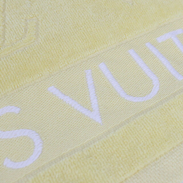 中古 ルイヴィトン タオル ユニセックス ブランド LOUIS VUITTON LV ヴァケーション ビーチタオル M78458 イエロー 小物 USDLV95757011