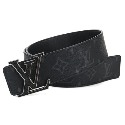 中古 ルイヴィトン ベルト メンズ ブランド LOUIS VUITTON エクリプス LV イニシャル リバーシブル M0157V ブラック 小物 USDLV95875011
