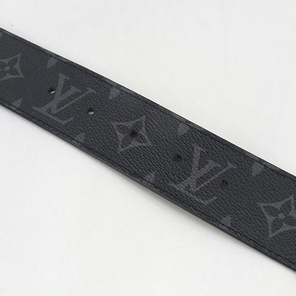 中古 ルイヴィトン ベルト メンズ ブランド LOUIS VUITTON エクリプス LV イニシャル リバーシブル M0157V ブラック 小物 USDLV95875011