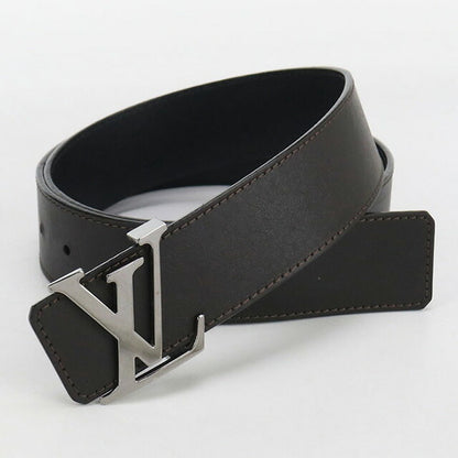 中古 ルイヴィトン ベルト メンズ ブランド LOUIS VUITTON ベルト・LVイニシャル レザー M9887V ブラウン 小物 USDLV96596011