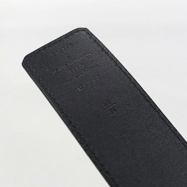 中古 ルイヴィトン ベルト メンズ ブランド LOUIS VUITTON ベルト・LVイニシャル レザー M9887V ブラウン 小物 USDLV96596011