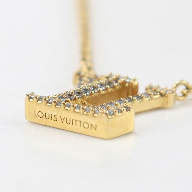 Used Louis Vuitton necklace for women brand LOUIS VUITTON LV iconic M00596 Gold accessories USDLV96647011