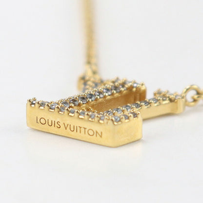 Used Louis Vuitton necklace for women brand LOUIS VUITTON LV iconic M00596 Gold accessories USDLV96647011