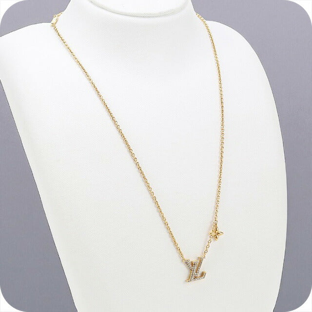 Used Louis Vuitton necklace for women brand LOUIS VUITTON LV iconic M00596 Gold accessories USDLV96647011