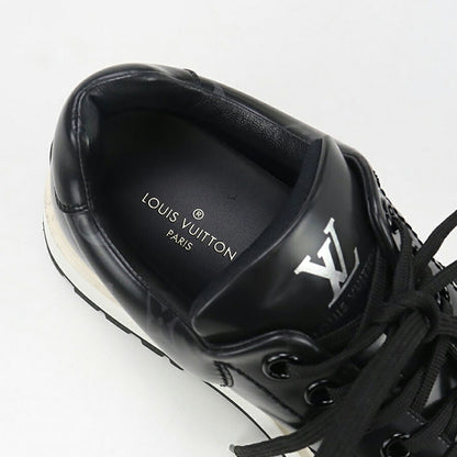 中古 ルイヴィトン スニーカー メンズ ブランド LOUIS VUITTON アベスライン レザー BM0231 ブラック シューズ USDLV96699011