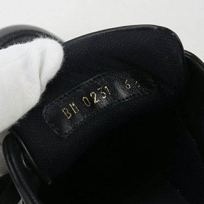 中古 ルイヴィトン スニーカー メンズ ブランド LOUIS VUITTON アベスライン レザー BM0231 ブラック シューズ USDLV96699011