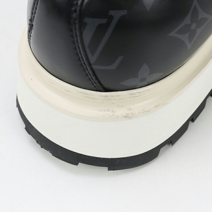 中古 ルイヴィトン スニーカー メンズ ブランド LOUIS VUITTON アベスライン レザー BM0231 ブラック シューズ USDLV96699011