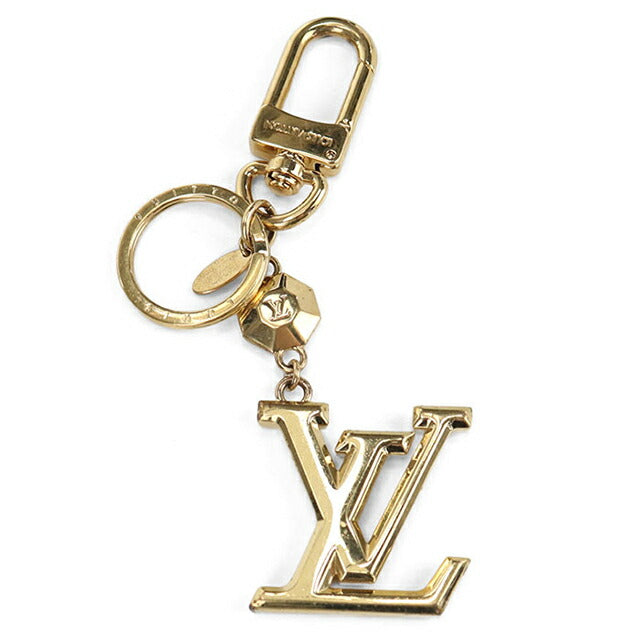 Used Louis Vuitton Key Ring Unisex Brand LOUIS VUITTON Keychain/LV Facet M65216 Gold USDLV97317011
