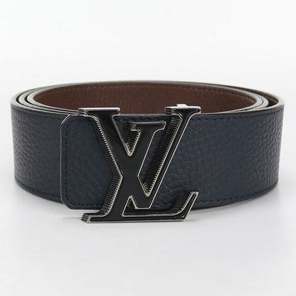 中古 ルイヴィトン ベルト メンズ ブランド LOUIS VUITTON トリヨン ベルト・LVティルト リバース レザー M0027S ネイビー 小物 USDLV97628011