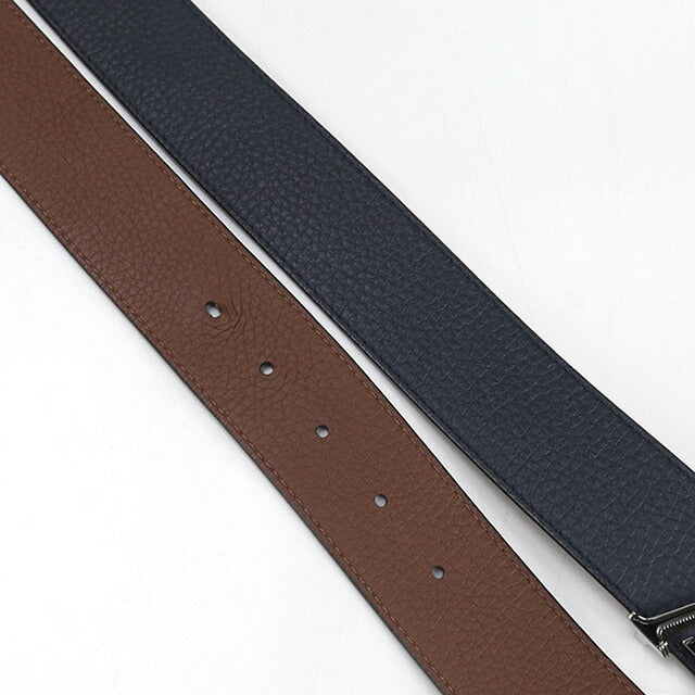 中古 ルイヴィトン ベルト メンズ ブランド LOUIS VUITTON トリヨン ベルト・LVティルト リバース レザー M0027S ネイビー 小物 USDLV97628011