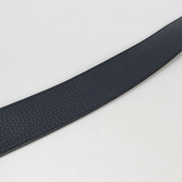 中古 ルイヴィトン ベルト メンズ ブランド LOUIS VUITTON トリヨン ベルト・LVティルト リバース レザー M0027S ネイビー 小物 USDLV97628011