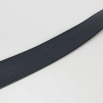 中古 ルイヴィトン ベルト メンズ ブランド LOUIS VUITTON トリヨン ベルト・LVティルト リバース レザー M0027S ネイビー 小物 USDLV97628011